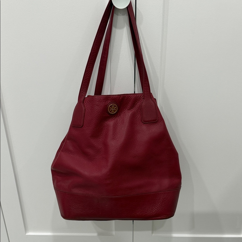 Tory Burch Rich Burgundy Tote